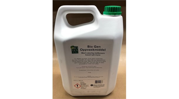 BioGen Active Oppvaskmiddel 5 liter