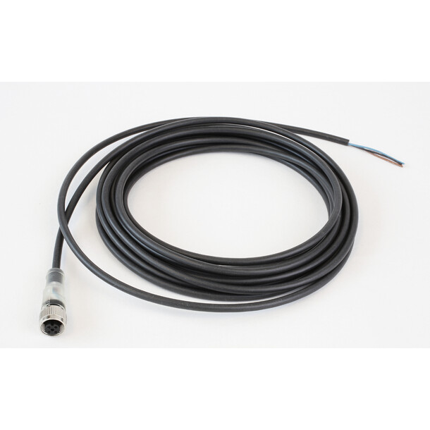 Cleverlevel kabel med plugg M12, 4.Pins 5 mtr. kabel