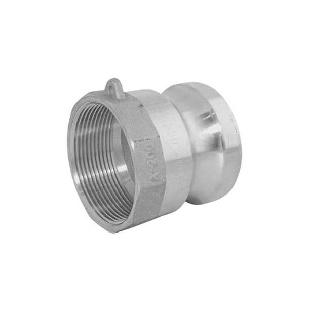 Hurtigkobling for rensemaskin  Han 1" innvendig gjenge,  AISI 316 