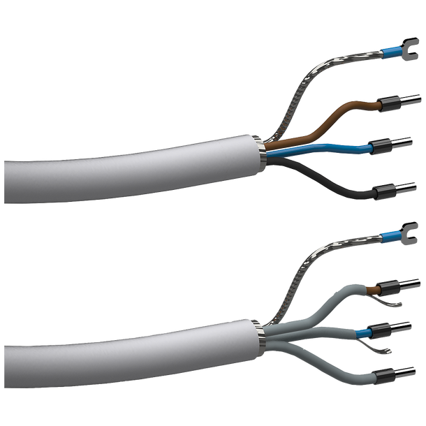 Kabel Kit standard for trektrør spole & dobbel skjermet elektrode a mtr. 