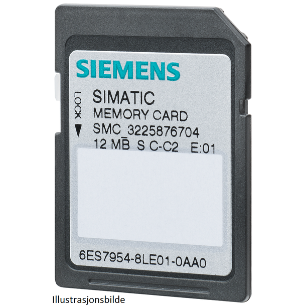 SIMATIC S7 Minnekort For Cpu/ SinamiCS 3 V 
