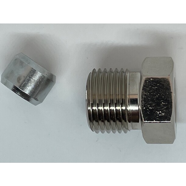 Tempress klemring og nippel For Ø13mm sensor til termometer 