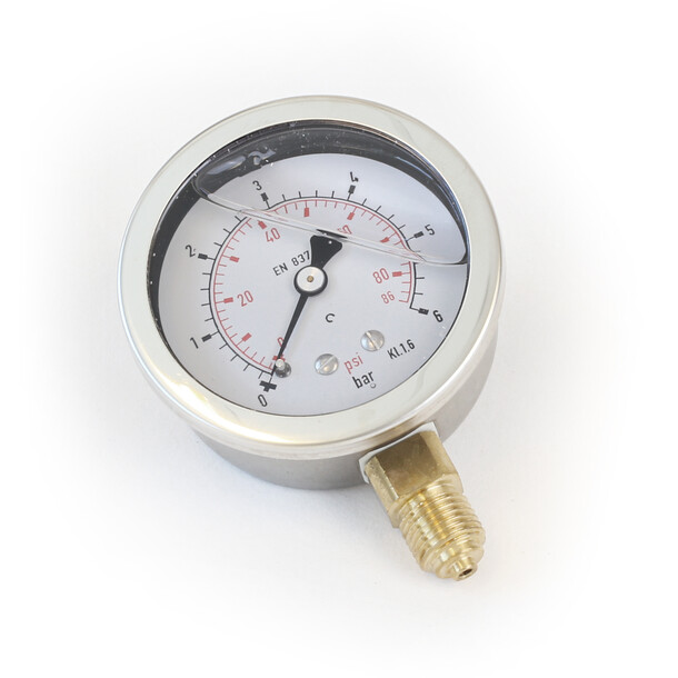 Tempress low-cost manometer 63mm, P1116 0/60bar,   R1/4" ned