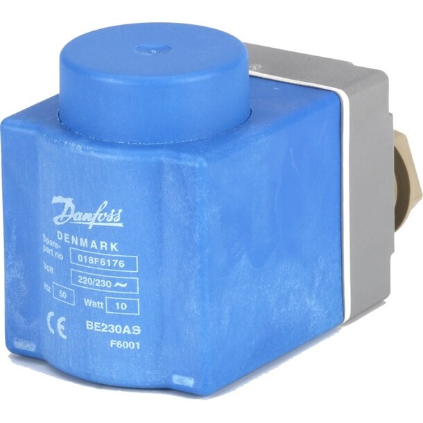 Danfoss spole BE for magnetventil 220/230V 50/60 Hz, plugg IP67 