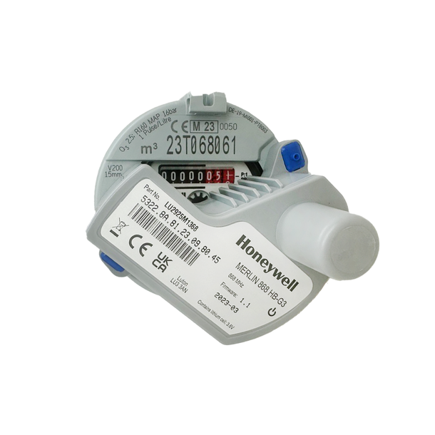 Elster husvannmåler V200, m/LoRaWan R1/2" x L110mm,Polymer / LoRaWan,H+V 