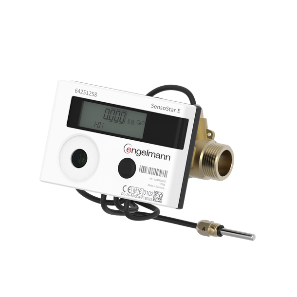 Sensostar E, Energimåler- wM-Bus DN15 - R1/2 x 110mm - 1,5 m³/h