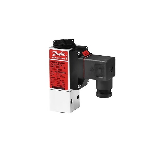 Danfoss blokktransmitter MBS 5100,4-20mA 0/4 bar, Plugg PG11, flens 