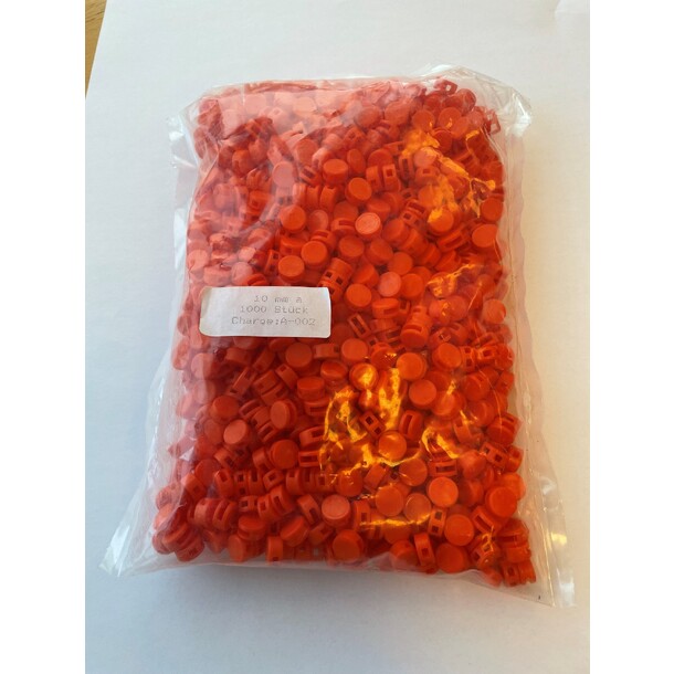 Plastplomber for vannmålere (1000 stk) (1000 stk) Ø9mm standard 