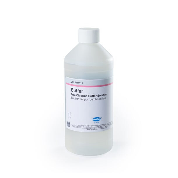 Free chlorine buffer solution For CL17/CL17sc, 473 mL