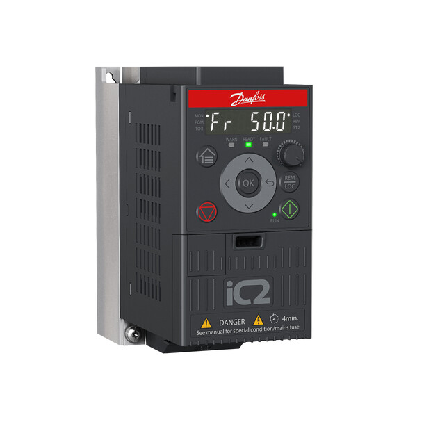 Danfoss frekvensomformer iC2-Micro 0,37 kW, 200-240 VAC, IP20 
