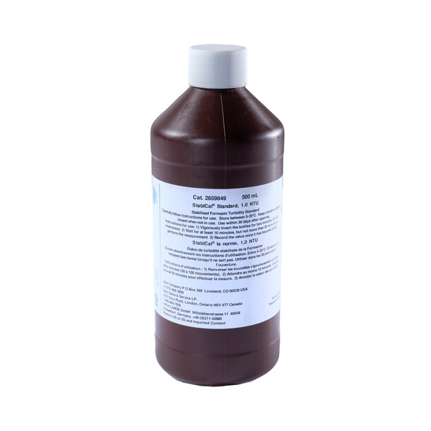 Stablcal Stabilised Formazine Turbidity 20 NTU, 500 mL 