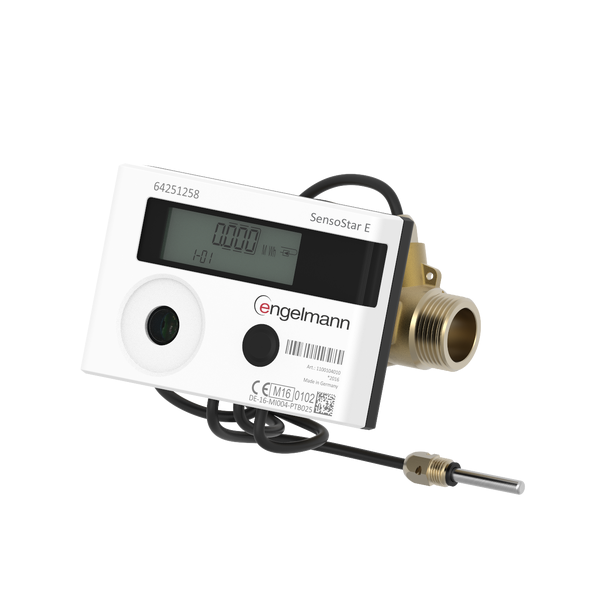 Sensostar E, Energimåler - M-Bus DN20 - R3/4 X 130mm - 2,5 m³/h 