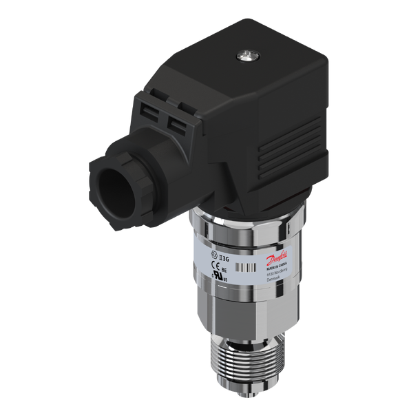 Danfoss trykktransmitter MBS 9300, R1/2" 0/10bar, 4-20mA,  125grC 