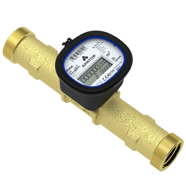 Apator Ultrimis M 10 DN32, R250, T50 1 1/4" x L260mm, LoRaWan/wM-Bus, messing 
