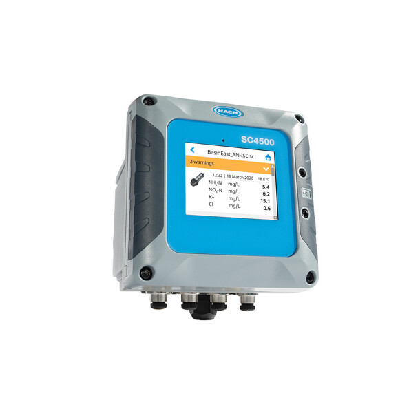 SC4500 Controller, 1dig.+1 analog pH/ORP 5x mA Output, Prognosys,100-240 VAC 