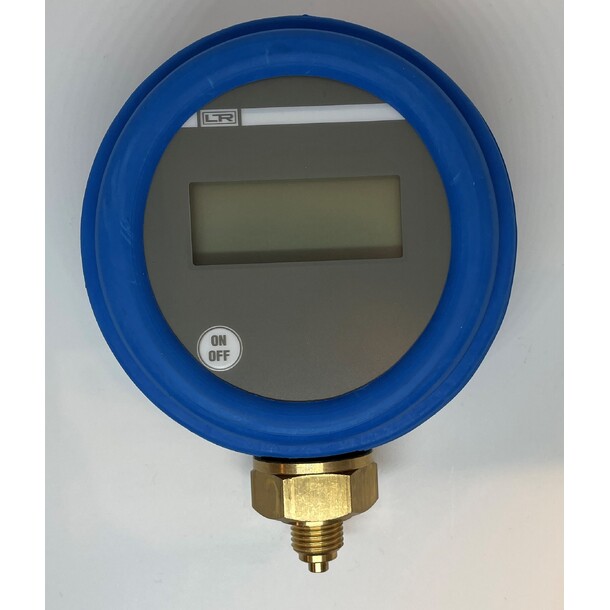 Smart digitalt manometer 80mm, batteri -200/200mBar, R1/4",  m/gummikappe 