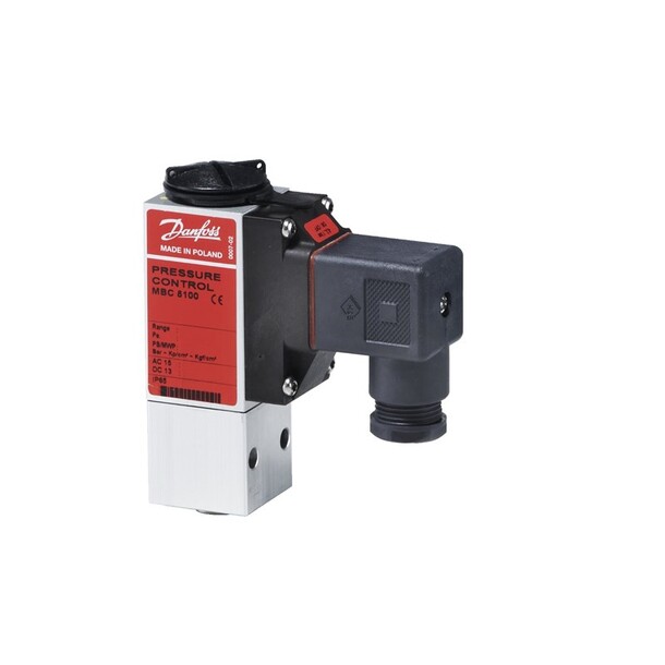 Danfoss blokkpressostat MBC 5100 -0,2/4,00 bar, max 15bar,  1/4" 