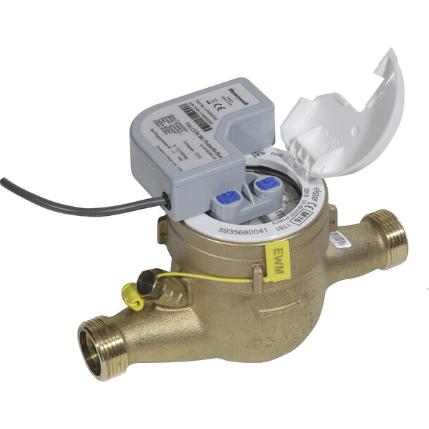 Elster husvannmåler M100i, horisontal 3/4" x L190mm,  horisontal / vertikal 