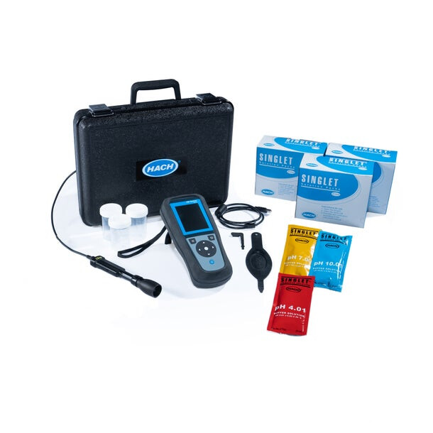HQ1130 Portable Dissolved Oxygen Meter w/ Dissolved Oxygen Electrode, 1 m Cable 