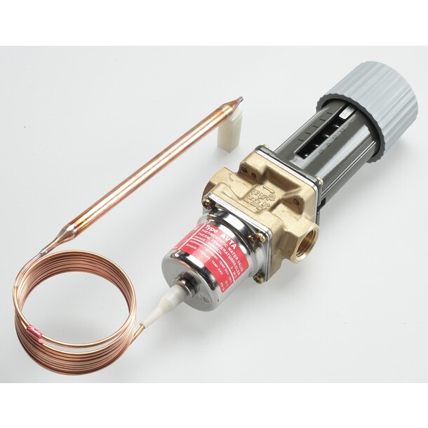 Danfoss termostatisk vannvent. AVTB 15 1/2", 20/60grC,2mtr.kap.rør,9,5 x L180mm 