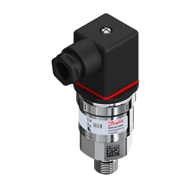 Danfoss trykktransmitter MBS 9200,  1/4" 0/250mBar, plugg, IP65 