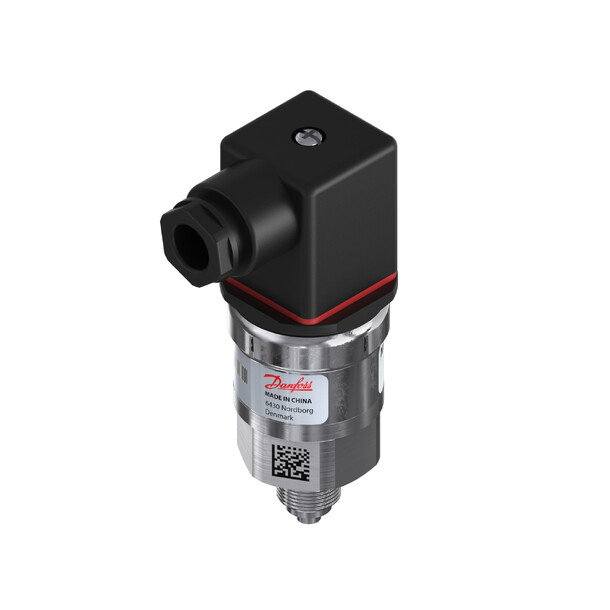 Danfoss trykktransmitter MBS 33M,  G1/2" 0/250bar, 4-20mA,  plugg 