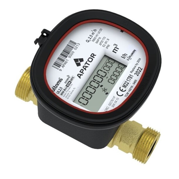 Apator Ultrimis R250, LoRaWan/wM-Bus,T70 MESSING UTFØRELSE, VELG TYPE 