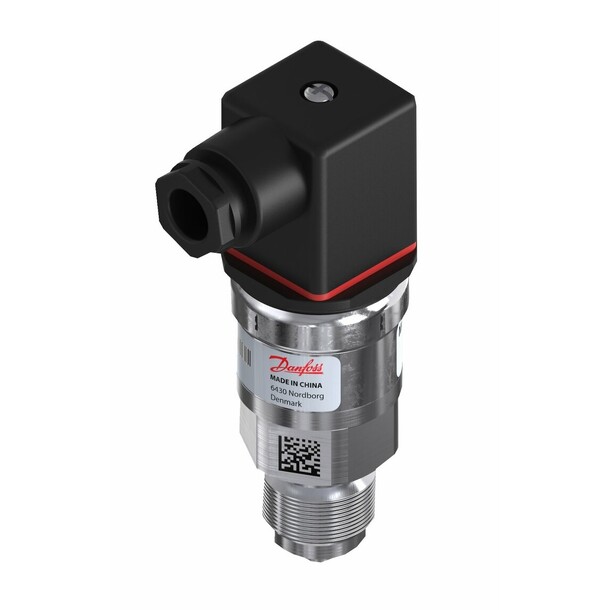Danfoss trykktransmitter MBS 3350,  1/2" max 125grC,  Velg trykkområde 