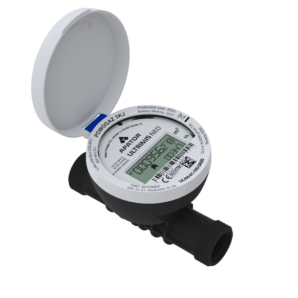 Apator Ultrimis NEO LoRaWan/wM-Bus, T50 R250 Kompositt,    Velg dimensjoner her: 