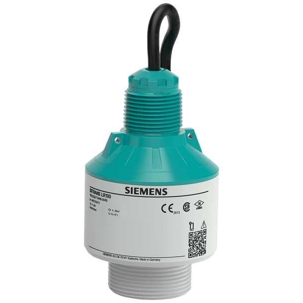 SITRANS LR100 Radar Nivåtransmitter 0-10 m, G1-1/2", 4-20 mA, 8 m kabel 