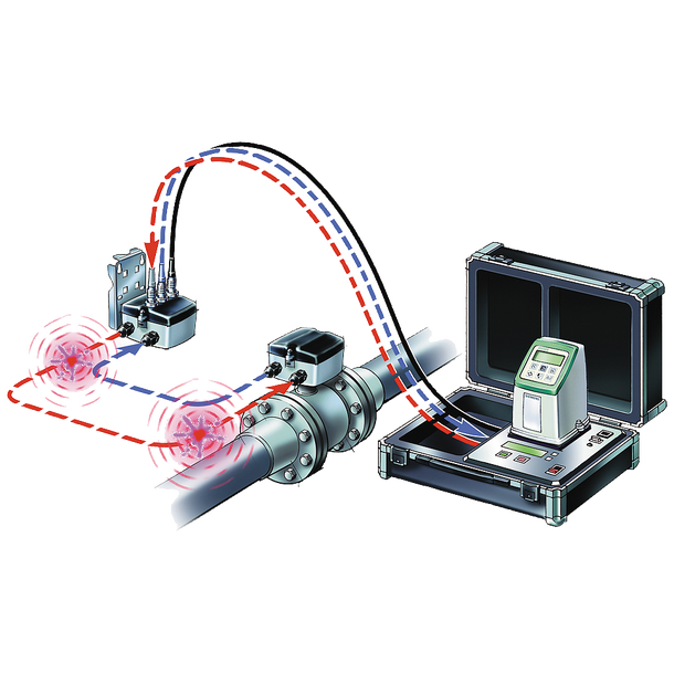 Sertifisert verifisering av SITRANS FMS med verifikator. Dokumentasjon inkl. 