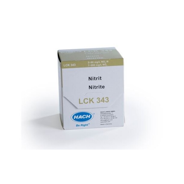 Nitrite Cuvette Test 2-90 mg/L NO2-N, 25 Tests 