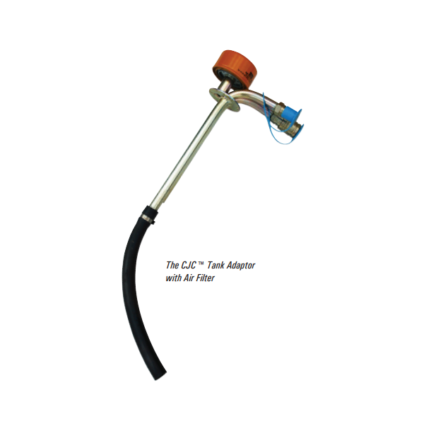 Connecting Device w/air filter Tank adaptor with air filter, 1/2" QRC 