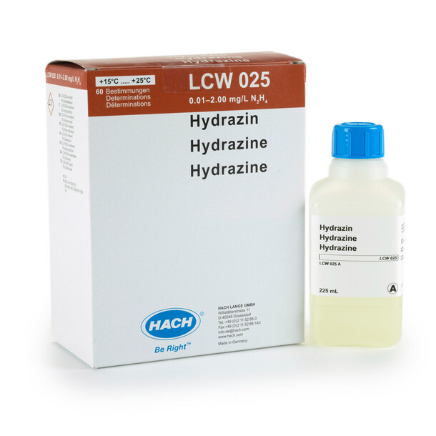 Hydrazine Reagent Set 0.01-2.0 mg/L N2H4