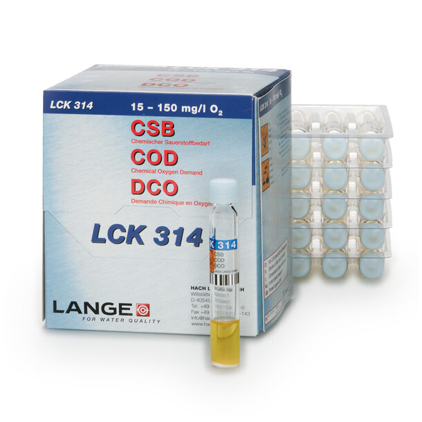 COD Kyvettetest, 15 - 150 mg/l 25 pk