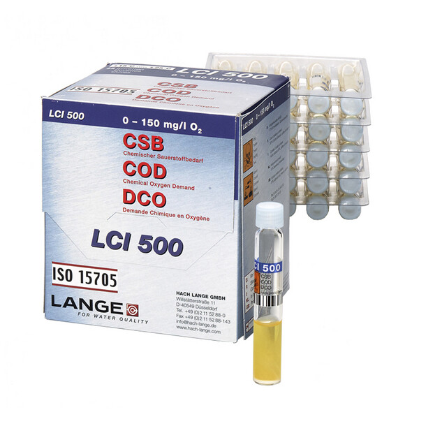 Cod Cuvette Test ISO 15705, 0-150 mg/L O2