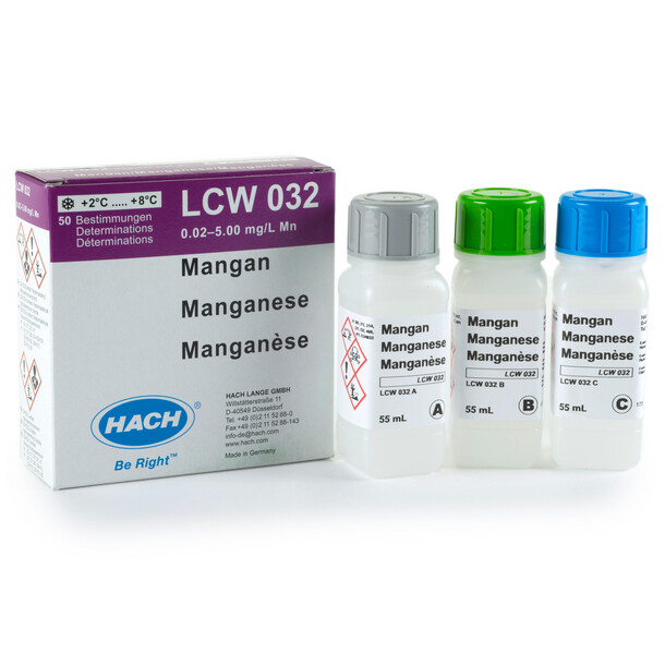 Manganese Reagent Set 0.2-5 / 0.02-1.0 mg/L