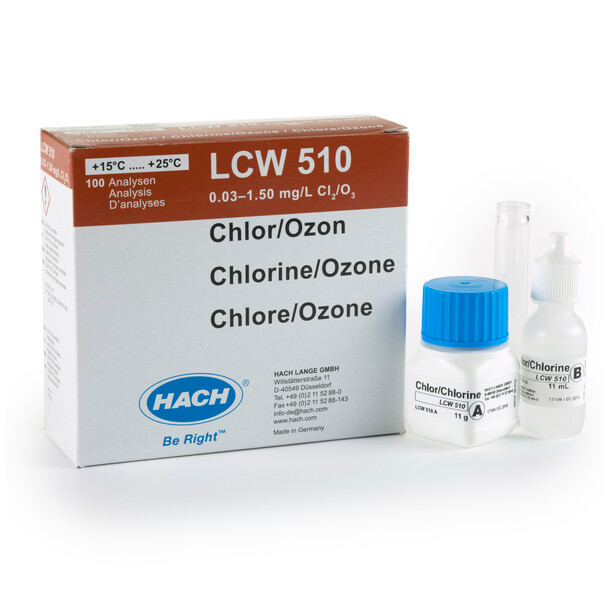Reagent Set Chlorine/Ozone 0.03-0.4/0.05-1.5 mg/L Cl2 