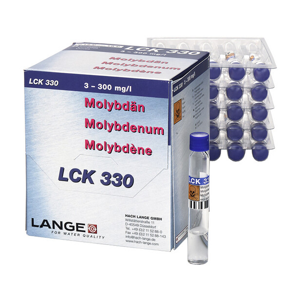 Molybdenum Cuvette Test 3-300 mg/L Mo, 24 Tests