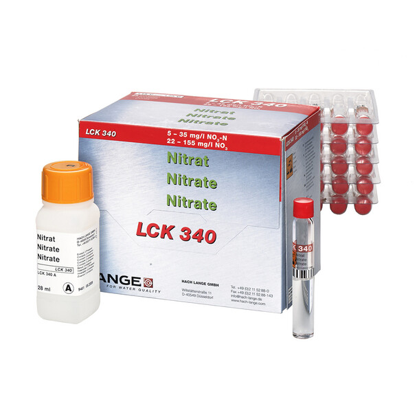 Nitrate Cuvette Test 5-35 mg/L NO3-N, 25 Tests