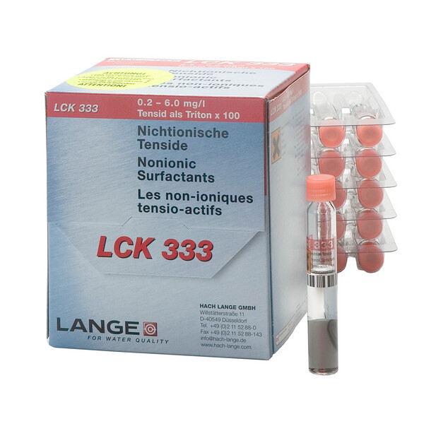 Nonionic Surfactants Cuvette Test 0.2-6.0 mg/L, 25 Tests