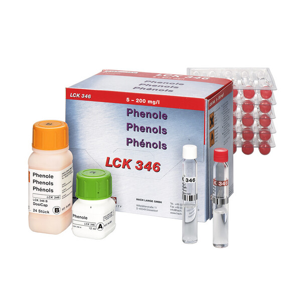 Phenols Cuvette Test 5 - 150 mg/L,24 Tests