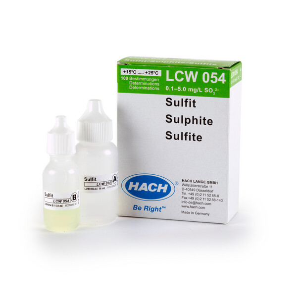 Sulphite Reagent Set 0.1-5.0 mg/L So3 