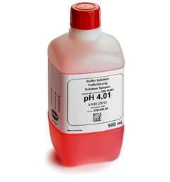 Buffer Soln, Red pH 4.01 500 ml