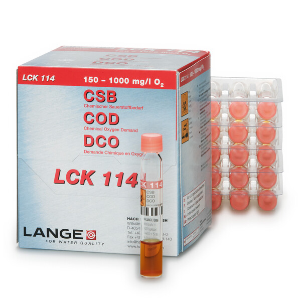 COD Kyvettetest, 150 - 1000 mg/l 24 pk