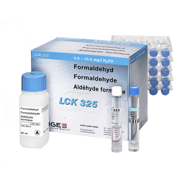 FormAldehyde Cuvette Test 0.5-10 mg/L H2Co, 24 Tests