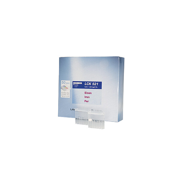 Iron Trace Cuvette Test 0.01-1.0 mg/L Fe,