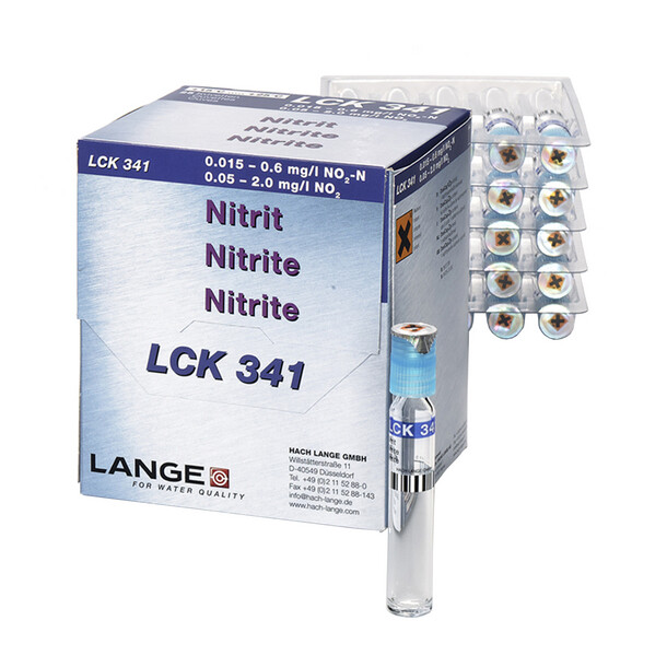 Nitrite Cuvette Test 0.015- 0.6 mg/L NO2-N, 25 Tests