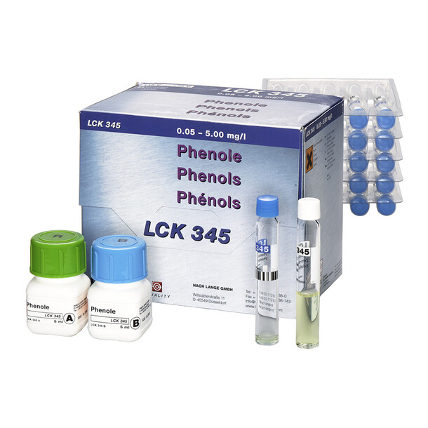 Phenols Cuvette Test 0.05-5.0 mg/L, 24 Tests
