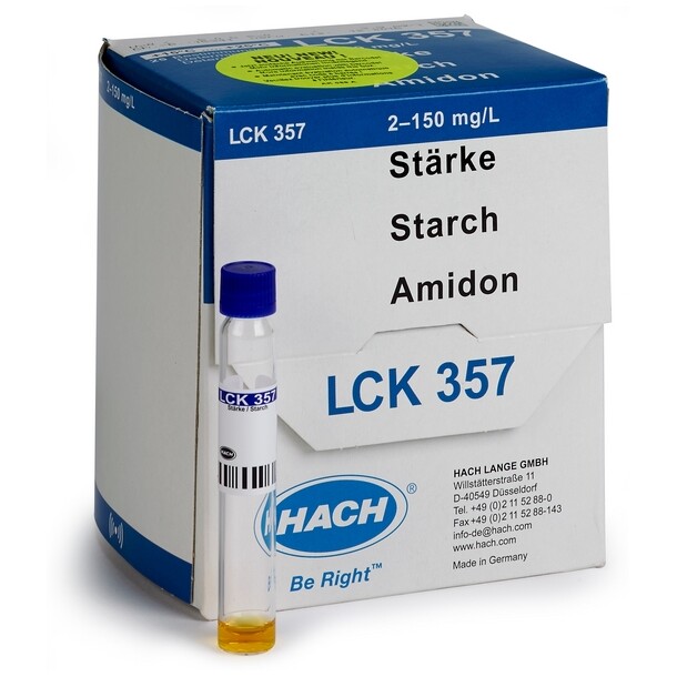 Starch Cuvette Test 2-150 mg/L, 25 Tests